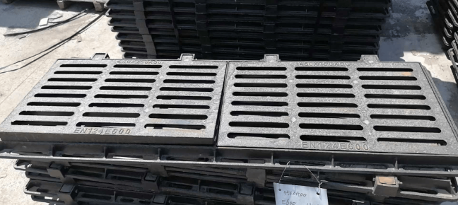 蓬江球墨铸铁连体双篦展示